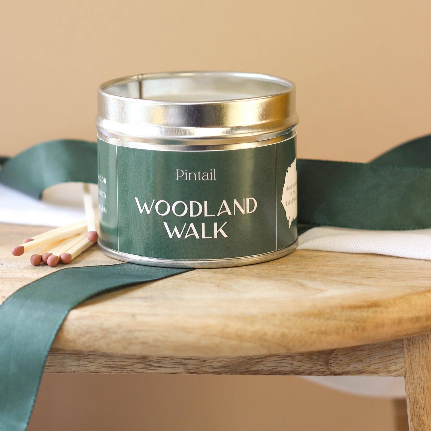 Pintail Candles | Avalon Home - Woodland Walk Classic Tin Candle (Pack of 6)