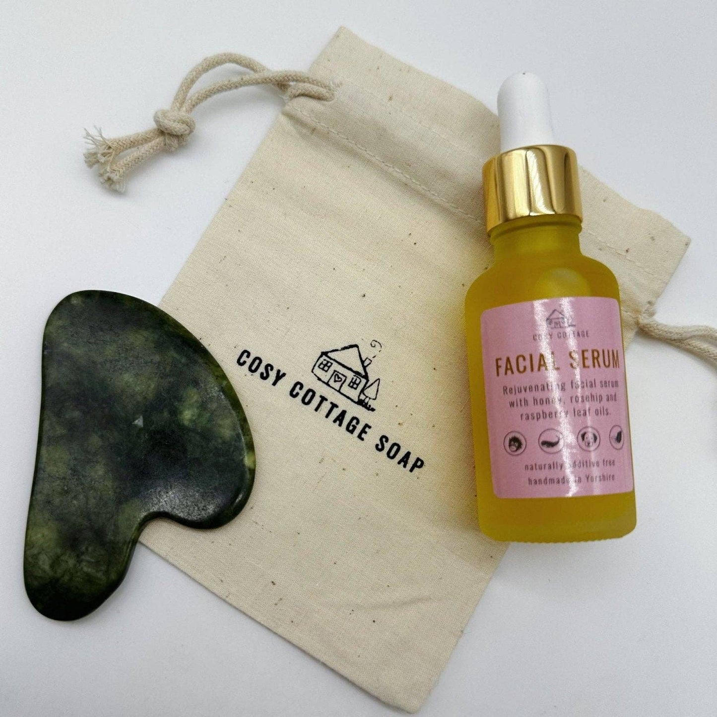 Cosy Cottage Soap - Rosehip & Raspberry Leaf Oils Facial Serum - Nourishing & Protecting