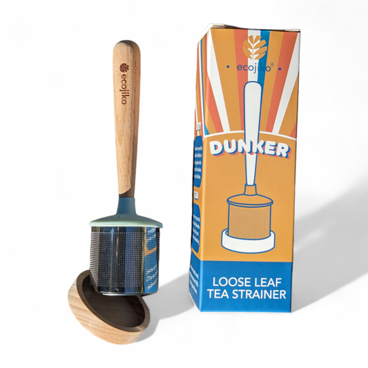 ecojiko - 'Dunker' Zero Waste Loose Leaf Tea Strainer Infuser Eco Gift