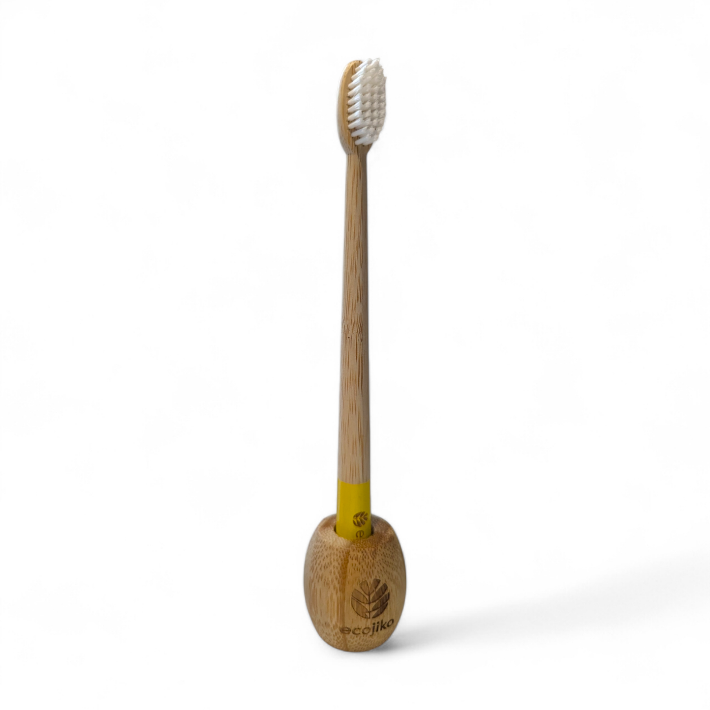 ecojiko - Bamboo Toothbrush Stand | Waxed Adult Sustainable Toothbrush