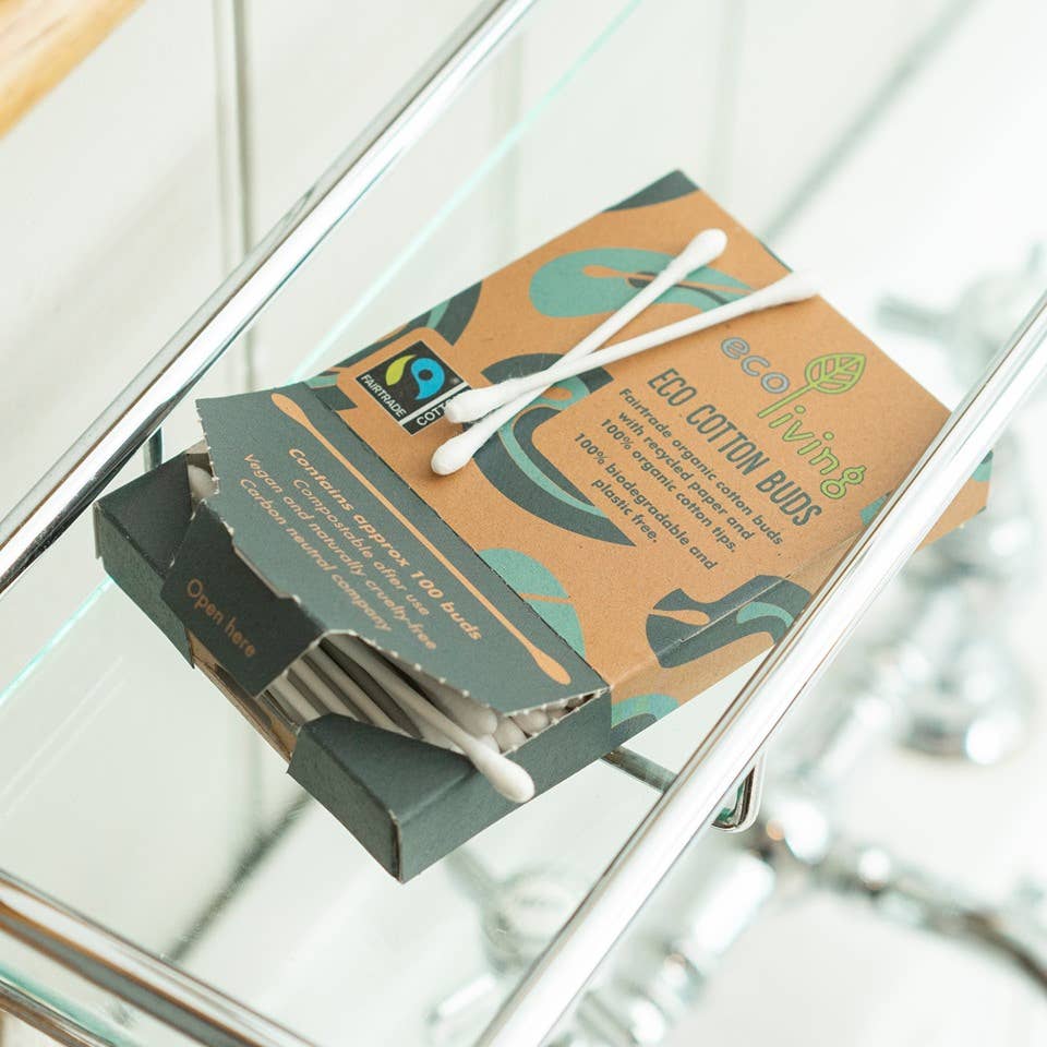 Organic Fairtrade Cotton Buds (FSC Mix 70%)